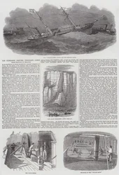 The Submarine Electric Telegraph Cable from England to Belgium
